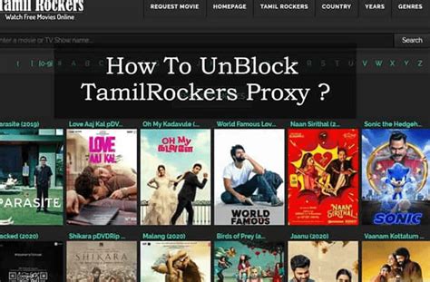 Unblock TamilRockers: Top 10 TamilRockers,。